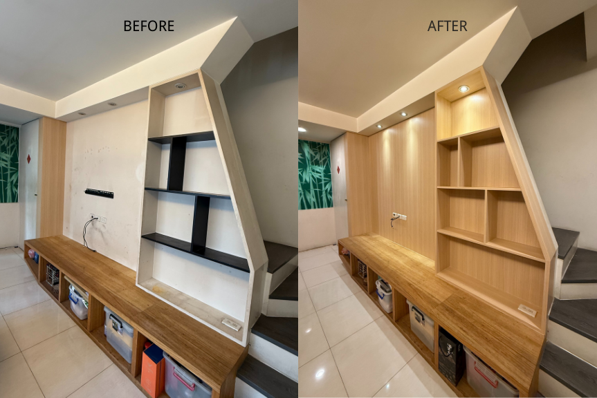 TV shelf comparison